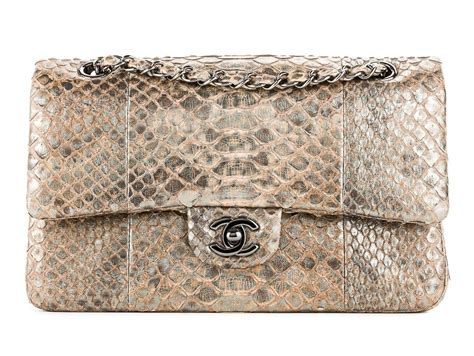 chanel snake python|Chanel python bags for sale.